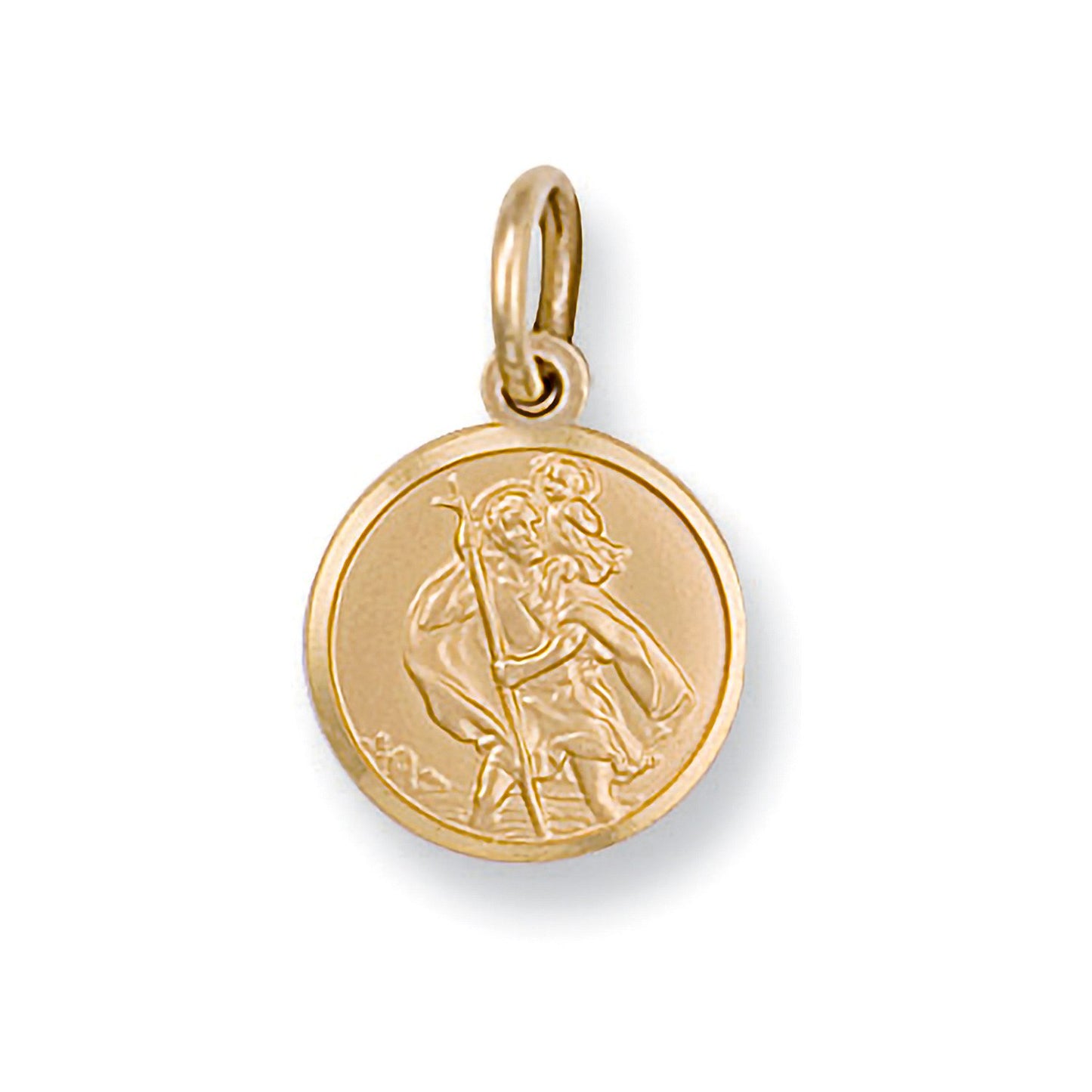 Yellow Gold St. Christopher Pendant - 1.6g