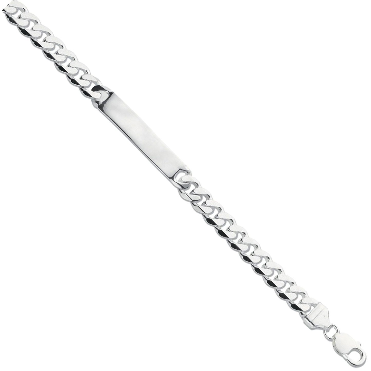 Silver ID Gents 8" Bracelet - 33.0g