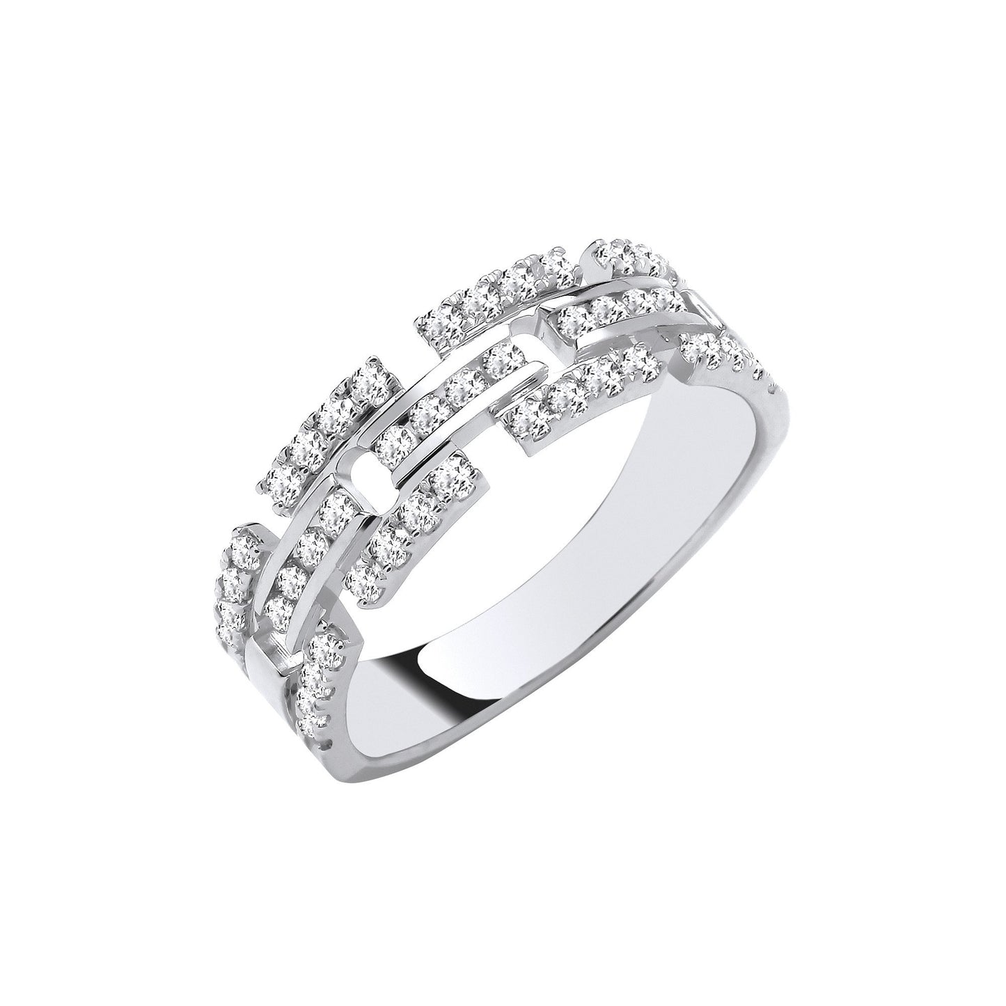 9ct White Gold 0.50ctw Ring