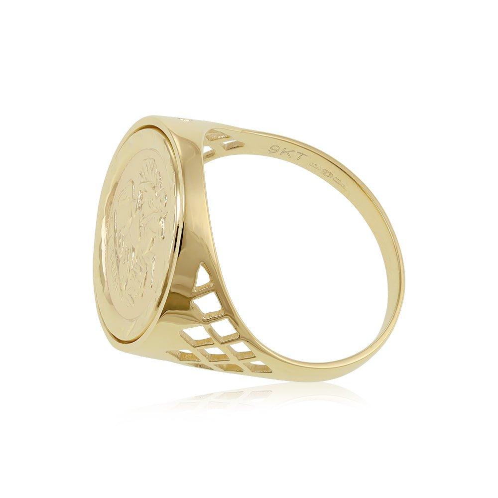 Yellow Gold (Tenth) Coin Ring
