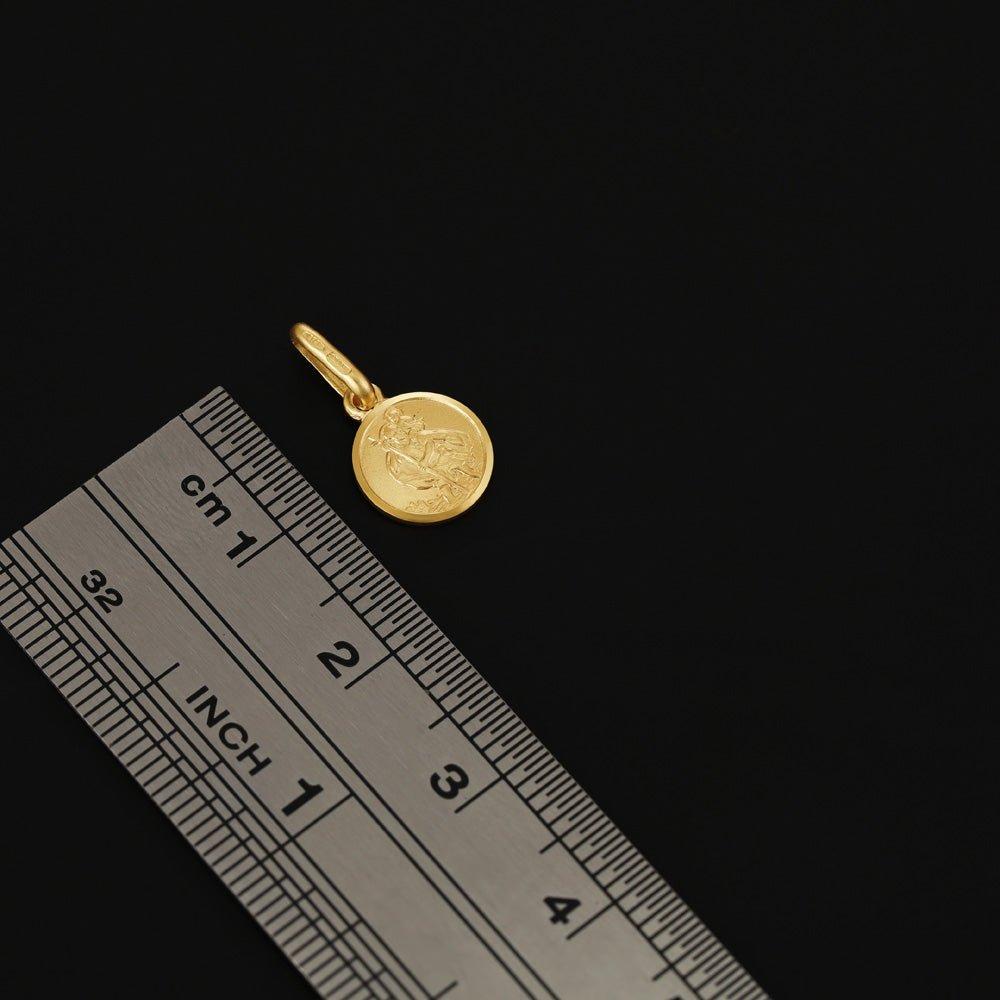 Yellow Gold St. Christopher Pendant - 0.6g