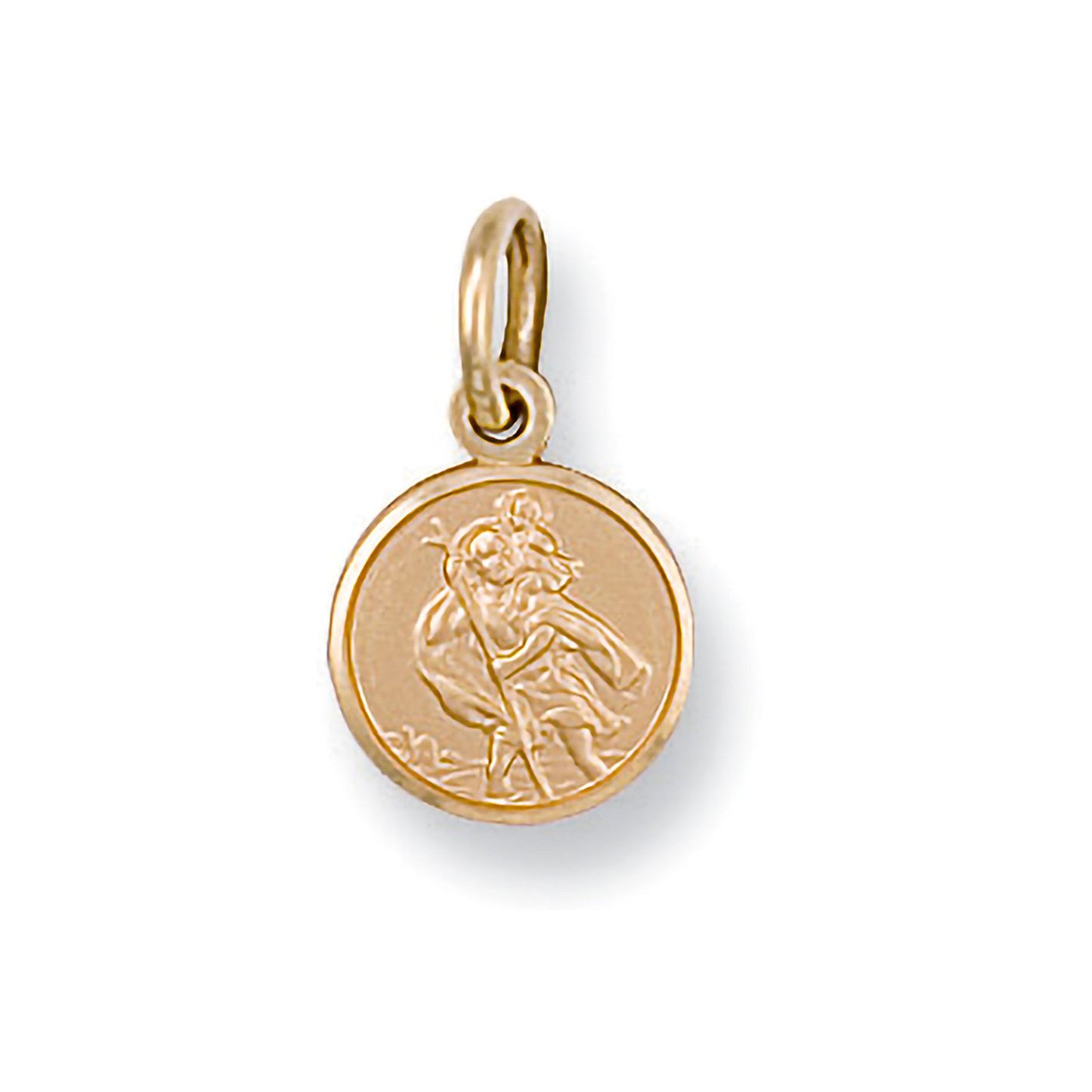 Yellow Gold St. Christopher Pendant - 0.9g