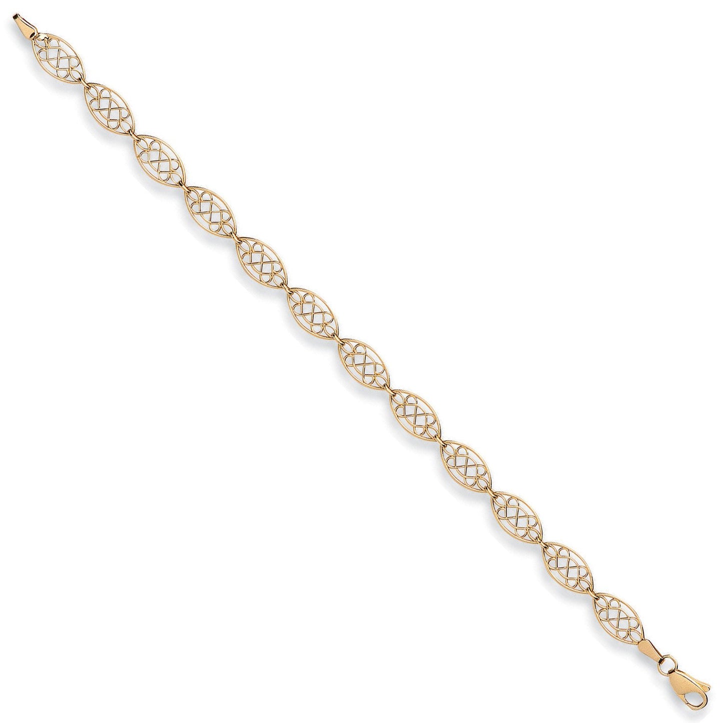 Yellow Gold Celtic Style Bracelet