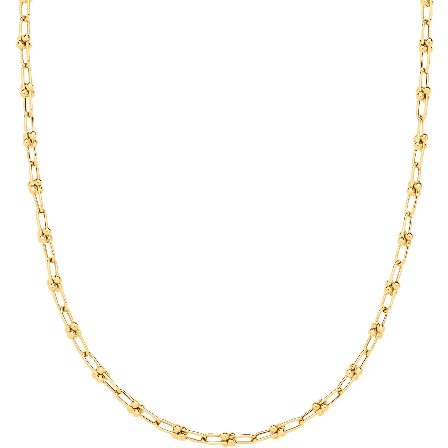 Yellow Gold Chains 18" Necklace/Ladies Bracelet