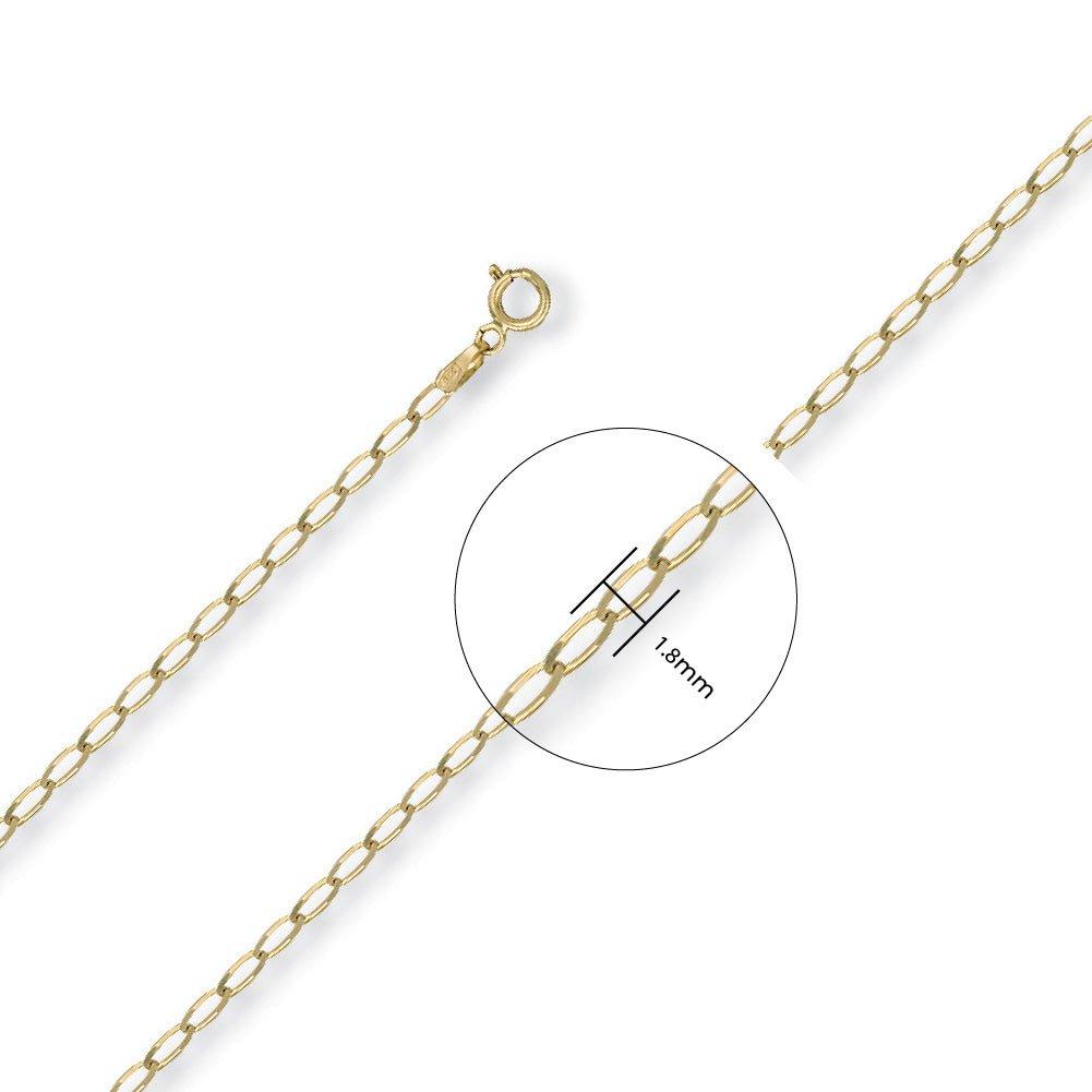 Yellow Gold 1.8mm Rada Chain