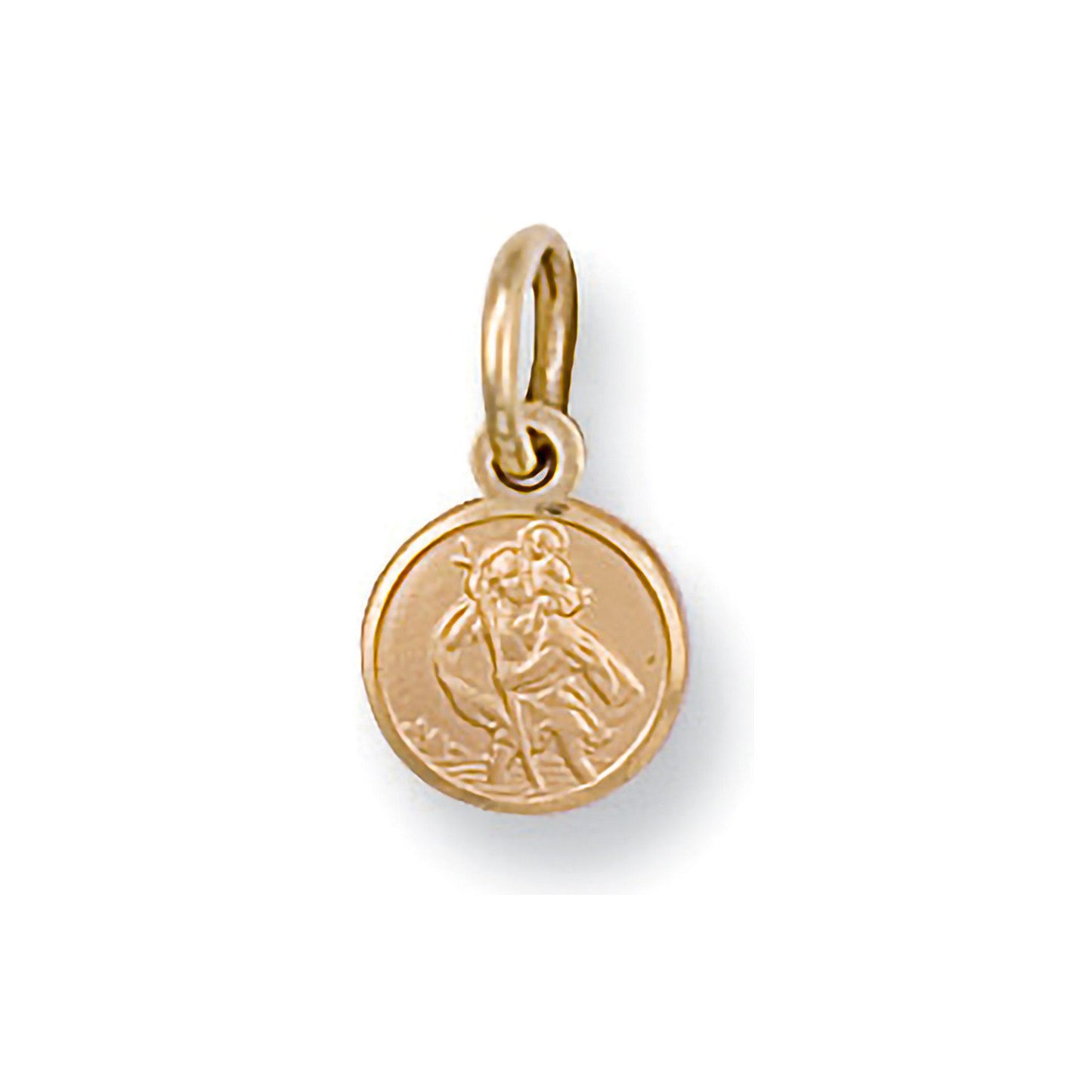 Yellow Gold St. Christopher Pendant - 0.6g