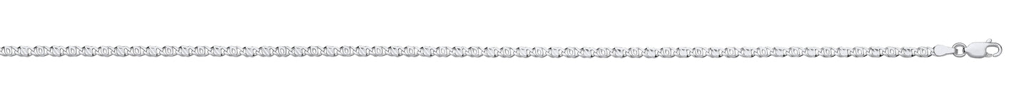 Silver 2.8mm Anchor Chain