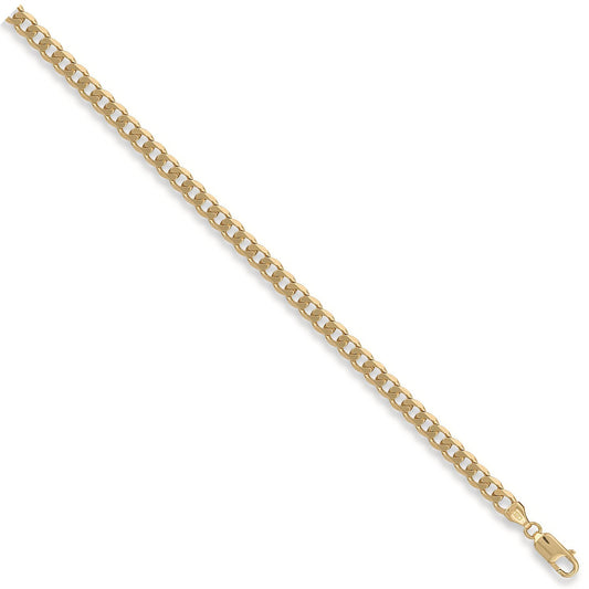 Yellow Gold 5.4mm Curb Chain