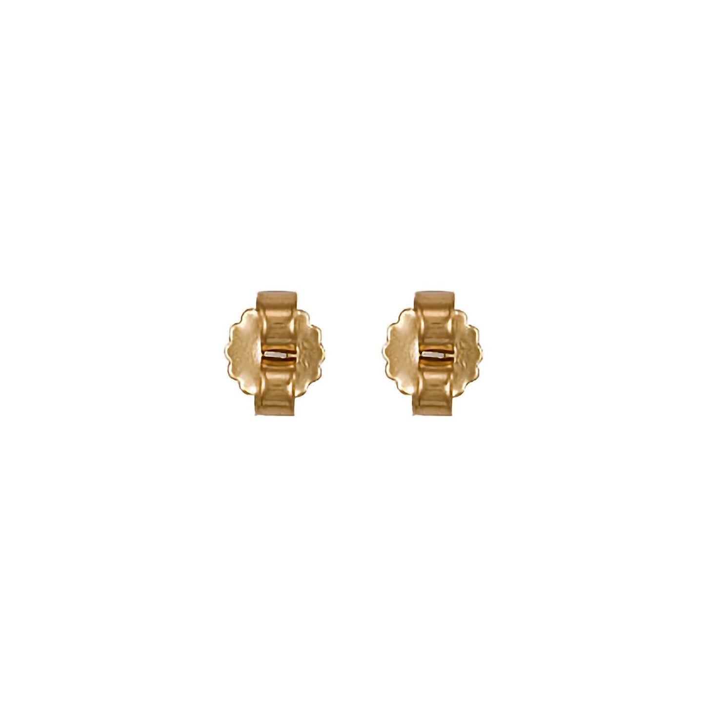Yellow Gold Small Butterflies (Pack of 6 Pairs)