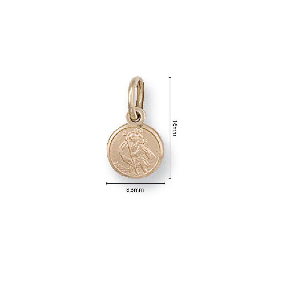 Yellow Gold St. Christopher Pendant - 0.6g