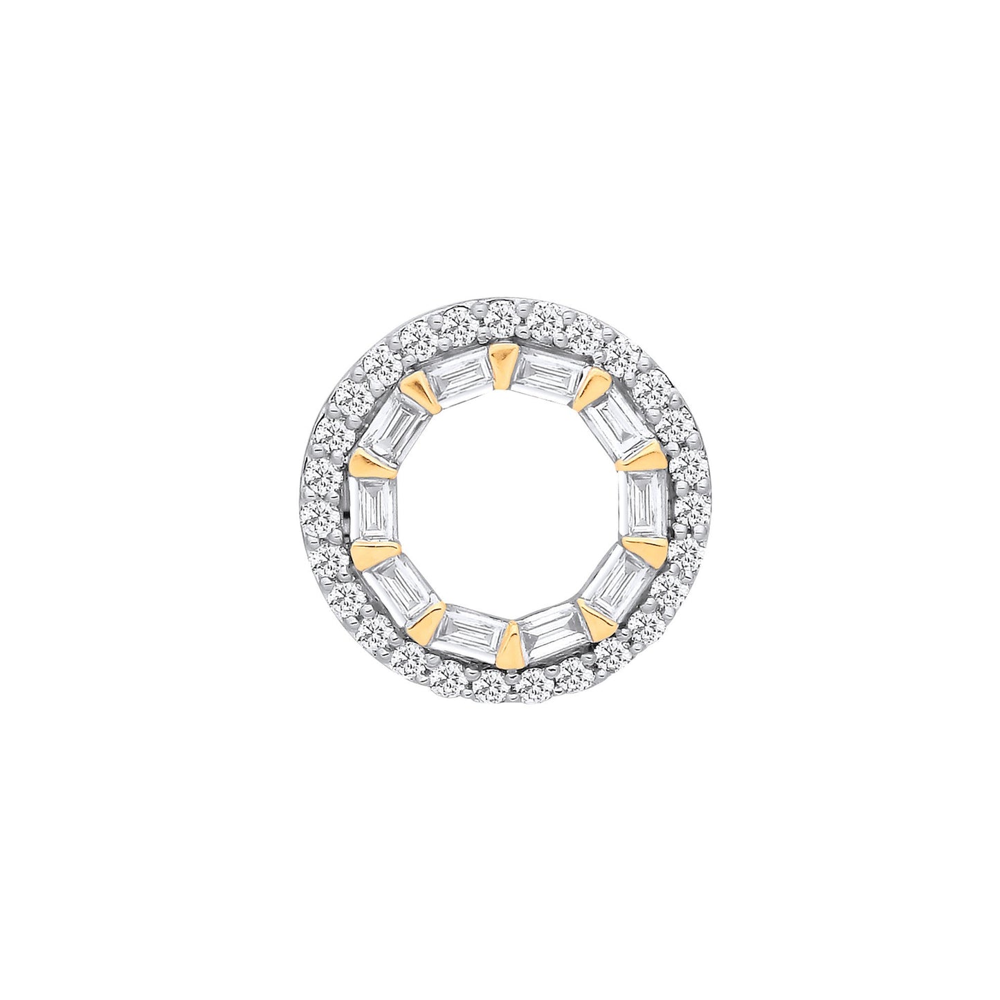 18ct Yellow Gold 0.35ctw Pendant (HNN-19FA56)