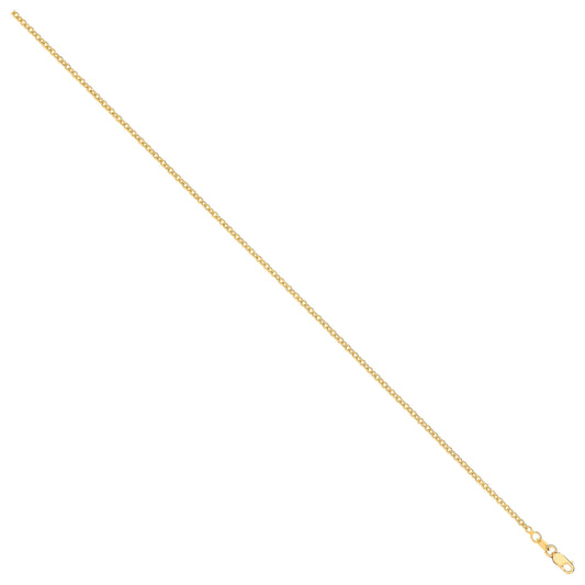 Yellow Gold 2.0mm Rolo Chain