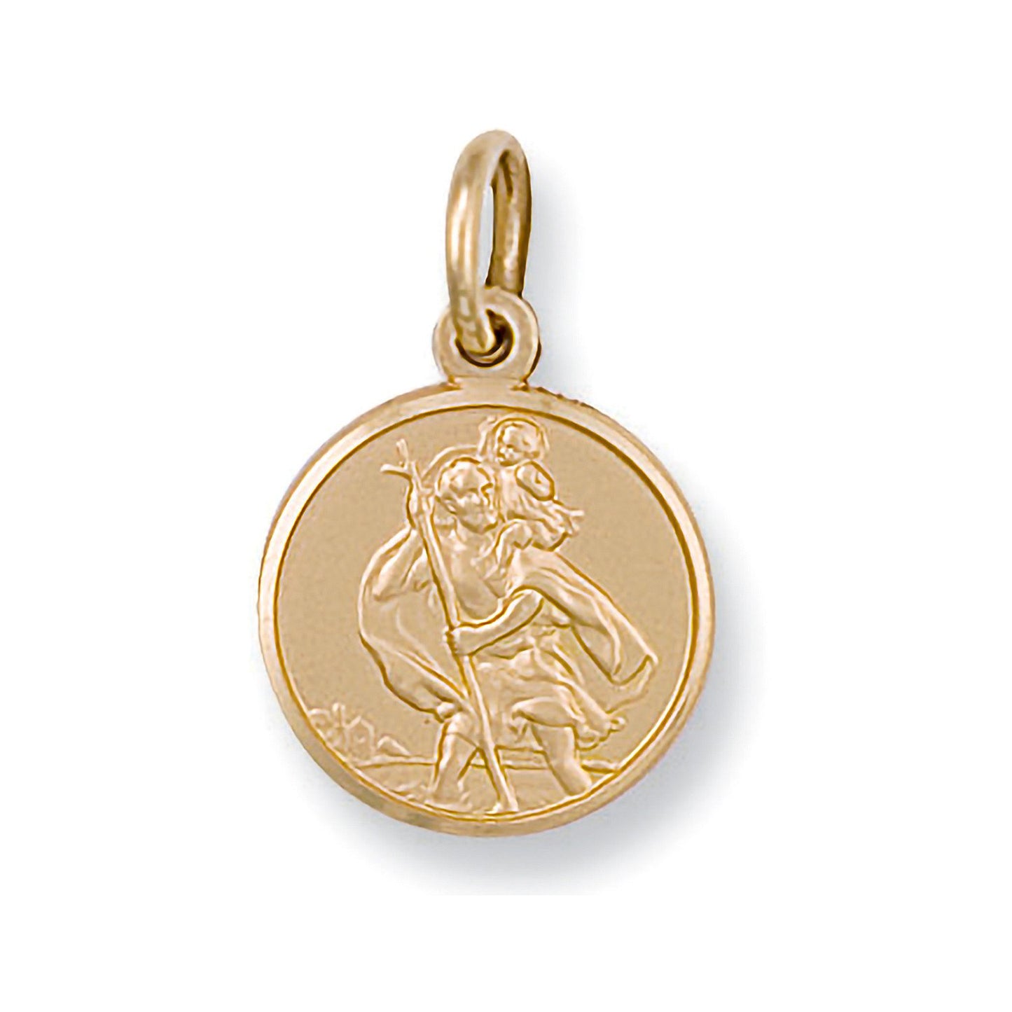 Yellow Gold St. Christopher Pendant - 2.5g