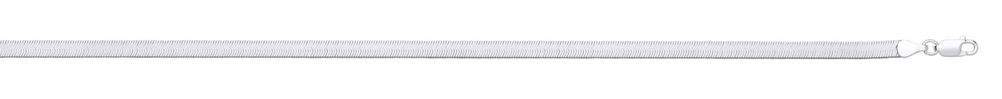 Silver 4.5mm Herringbone Chain
