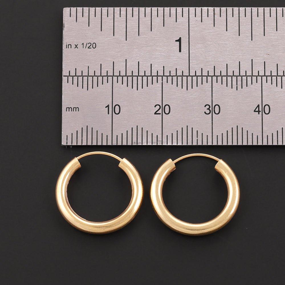 Yellow Gold 16mm Sleepers
