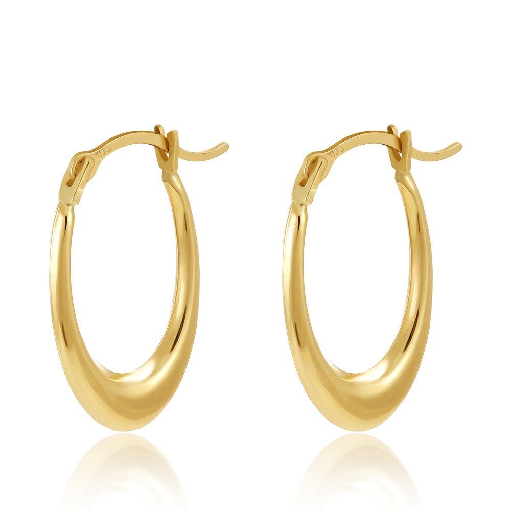 Yellow Gold Fancy Creoles (HNN-28BE3C)