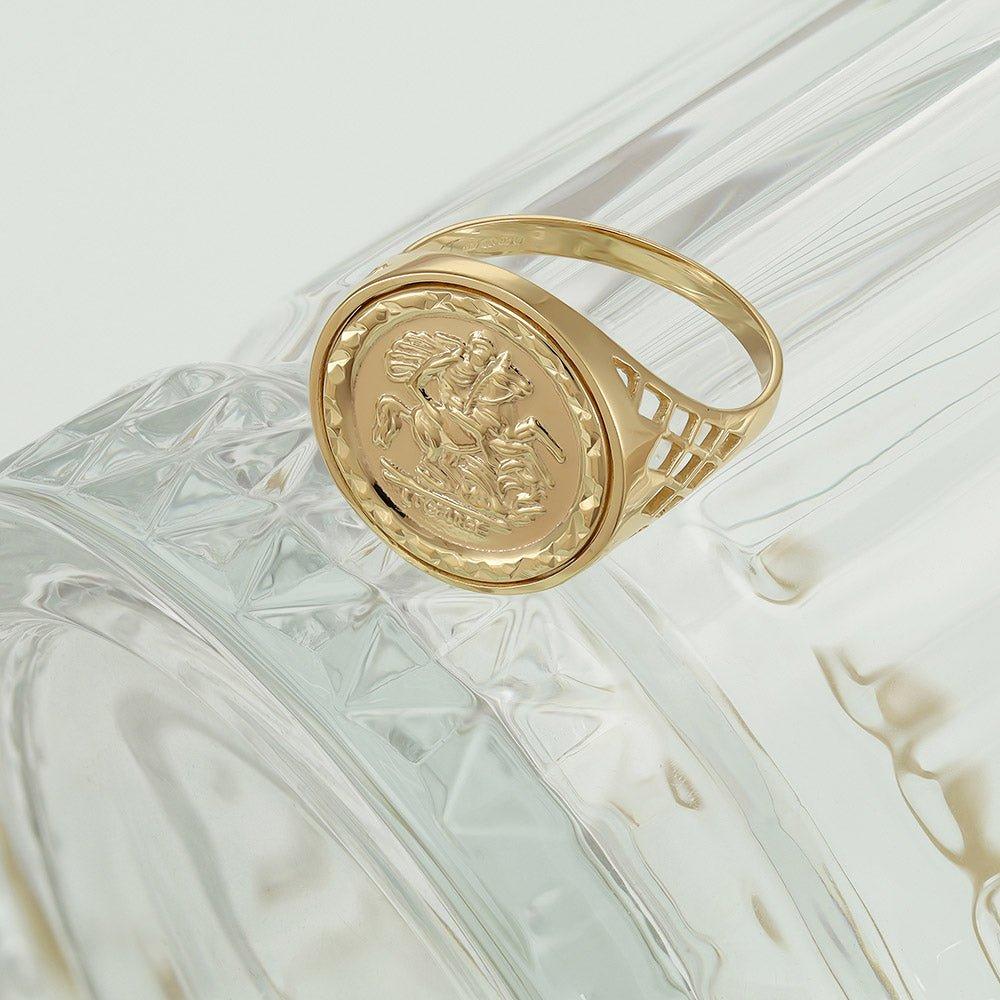 Yellow Gold (Tenth) Coin Ring