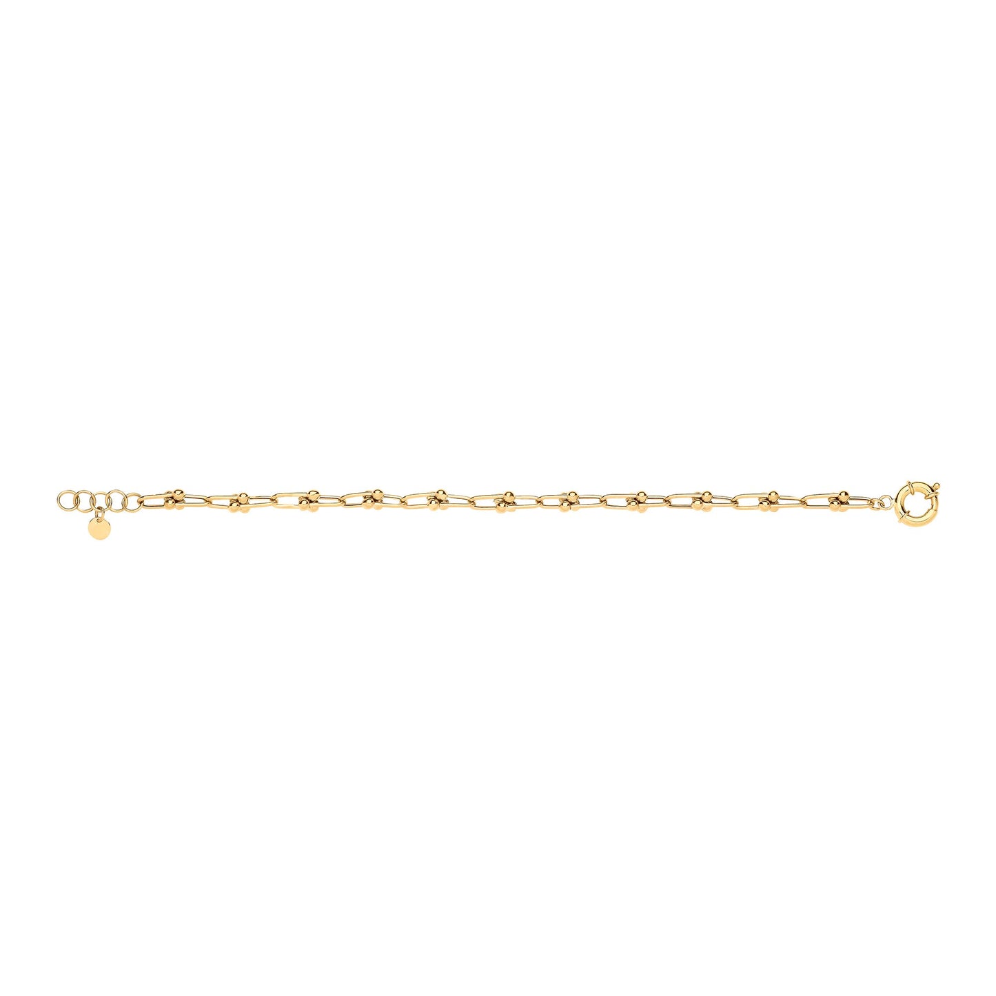 Yellow Gold Chains 18" Necklace/Ladies Bracelet
