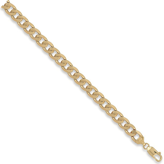 Yellow Gold 9.3mm Curb Chain
