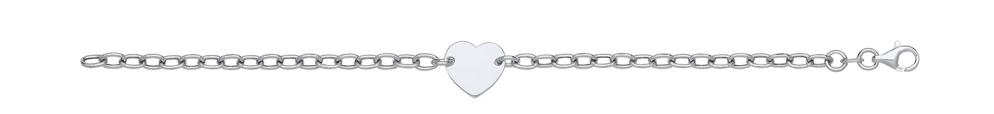 Silver Heart Bracelet/Necklace