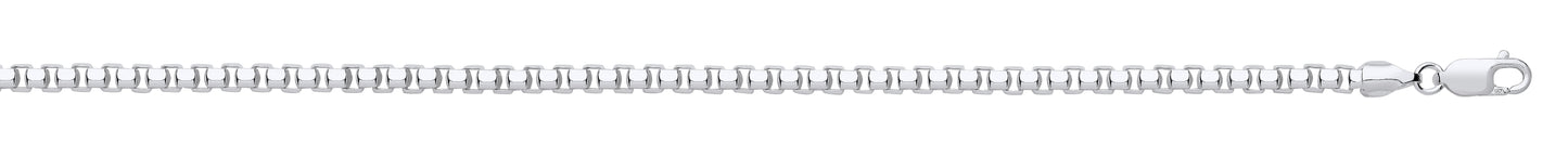 Silver 4mm Box Chain