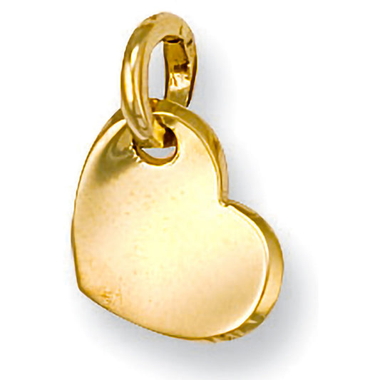Yellow Gold Heart Pendant