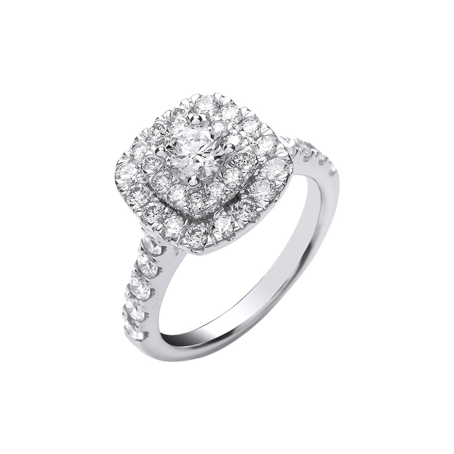 18ct White Gold 1.50ct Diamond Ring