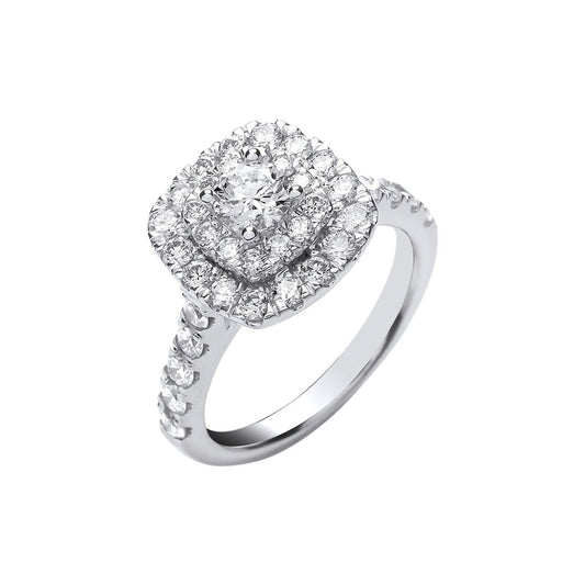 18ct White Gold 1.50ct Diamond Ring