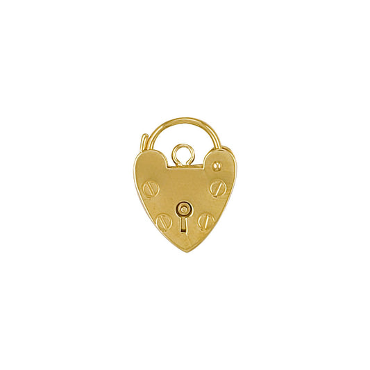 9ct Yellow Gold 9mm Padlock