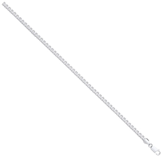 Silver 4mm Cage Chain