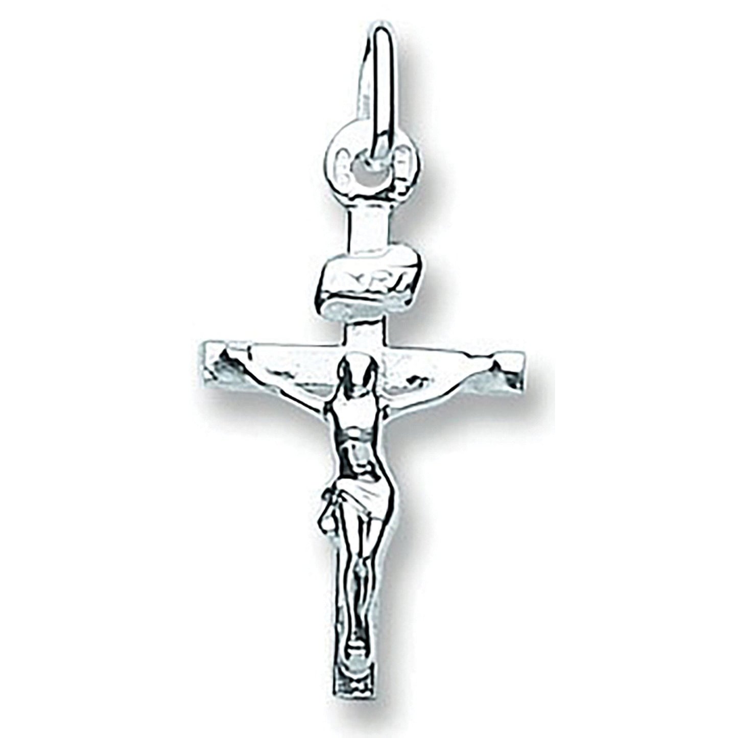 Silver Crucifix - 13.2mm