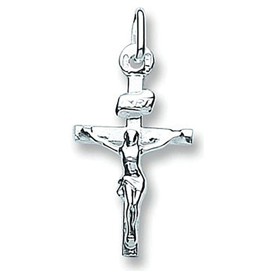 Silver Crucifix - 13.2mm
