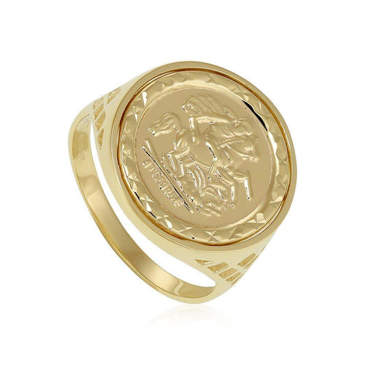 Yellow Gold (Tenth) Coin Ring