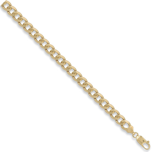 Yellow Gold 8.5mm Curb Chain