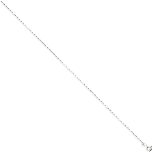 Silver 1.2mm Diamond Cut Belcher Chain
