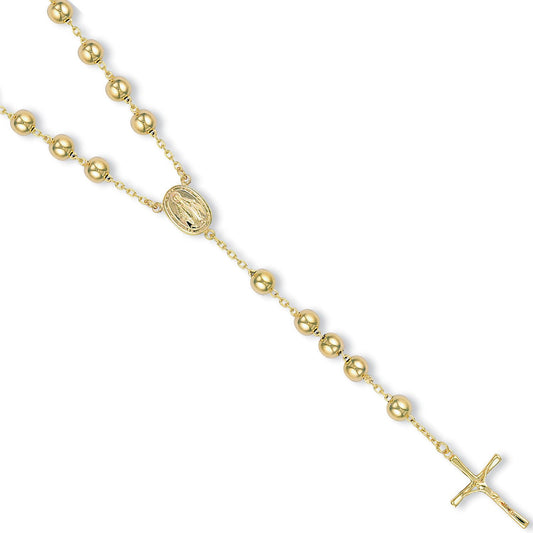 Yellow Gold Rosary Beads - 41.0g