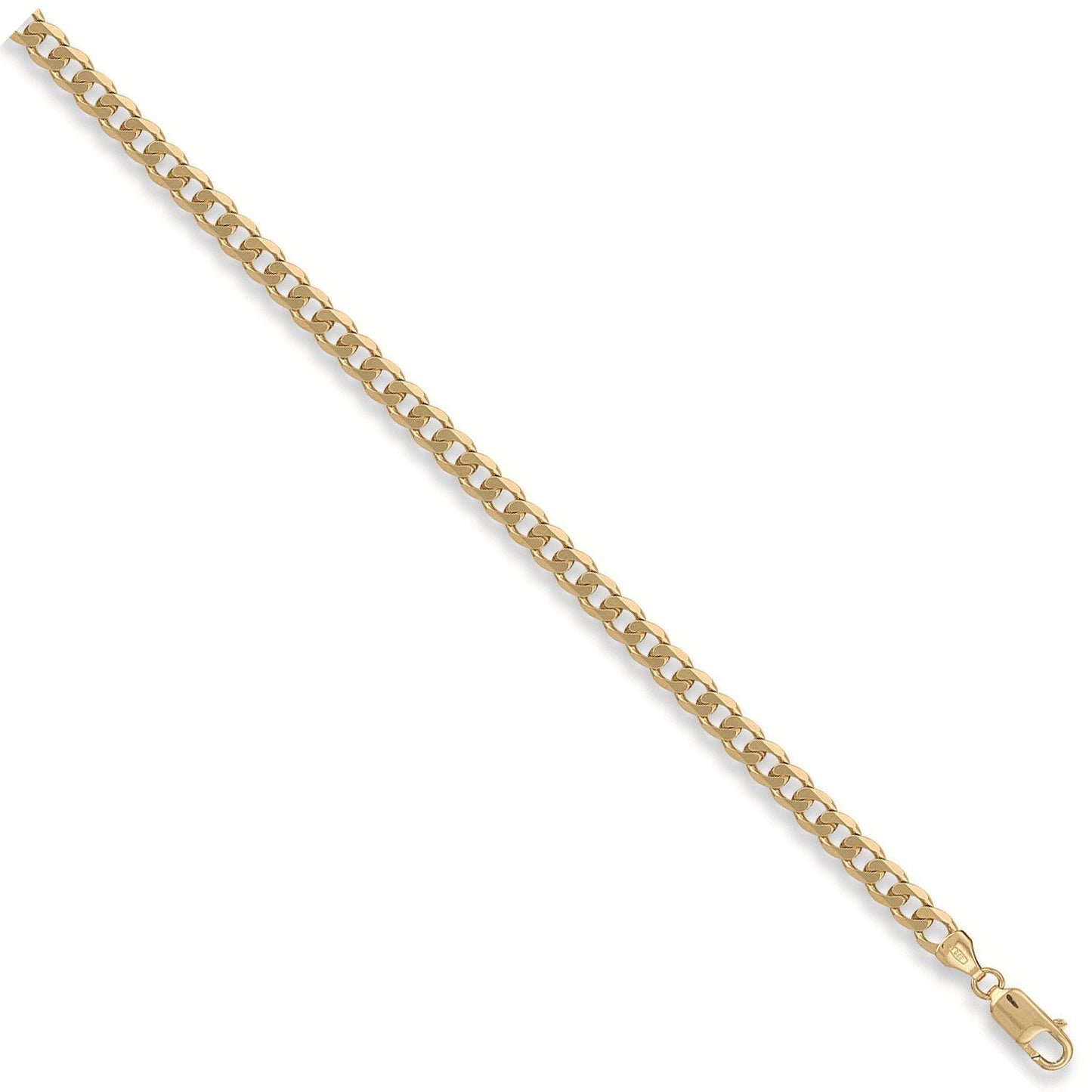 Yellow Gold 5.4mm Curb Chain