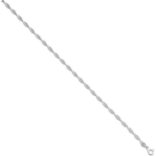 Silver 3mm Prince of Wales Chain