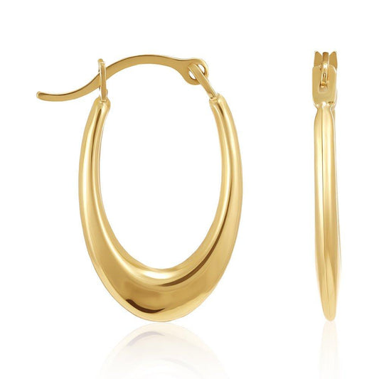 Yellow Gold Fancy Creoles (HNN-28BE3C)