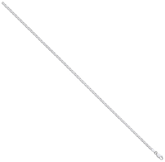 Silver 2.8mm Anchor Chain