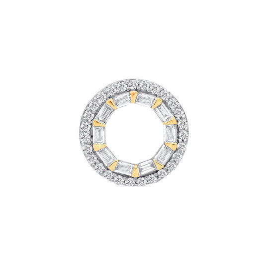 18ct Yellow Gold 0.35ctw Pendant (HNN-19FA56)