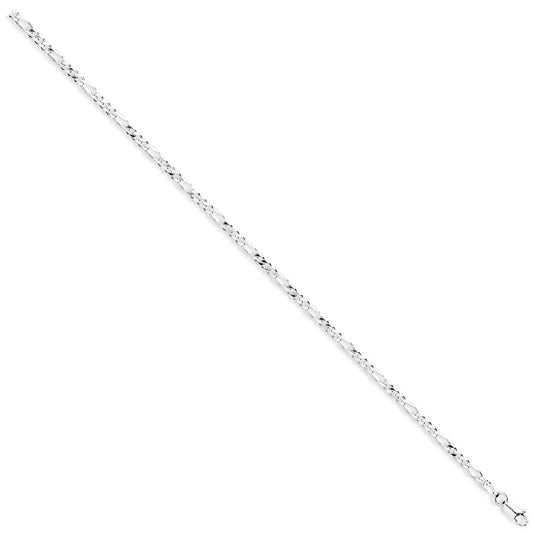 Silver 3mm Figaro Chains