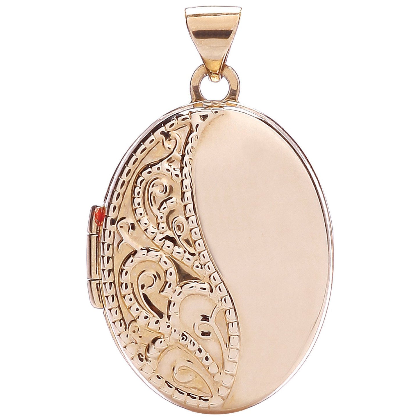 Rose Gold Oval Shaped Locket