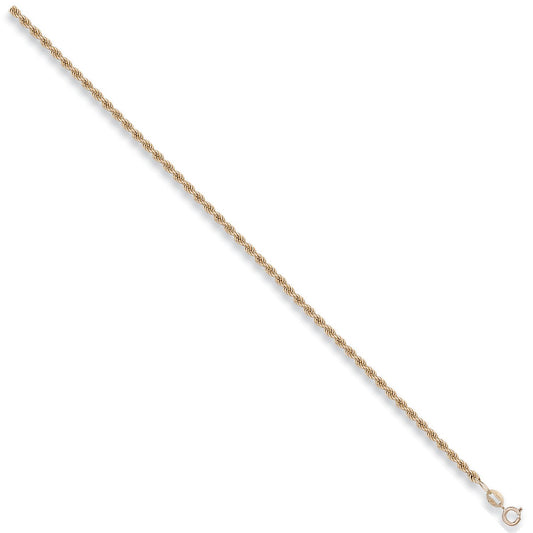 Y/G 2.7mm Hollow Rope Chain