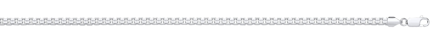 Silver 4mm Cage Chain