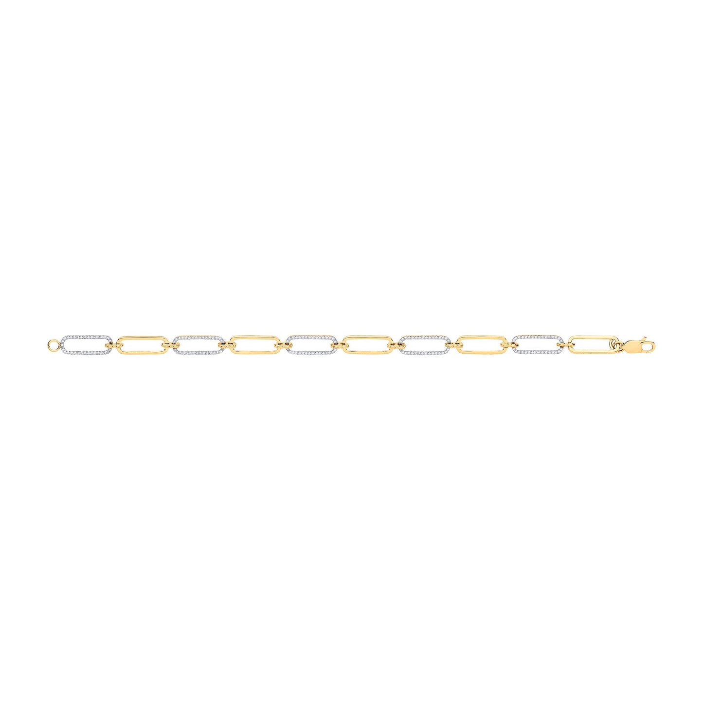 9ct Yellow Gold 0.50ctw Bracelet