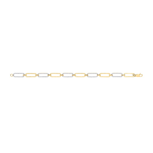 9ct Yellow Gold 0.50ctw Bracelet
