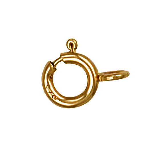 Yellow Gold 7mm Closed Bolt Ring (Pack of 6)