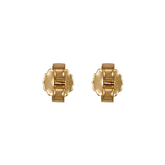 Yellow Gold Large Butterflies (Pack of 3 Pairs)
