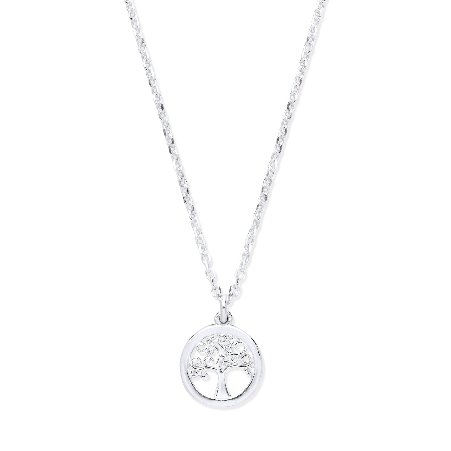 Silver Tree of Life Bracelet/Necklace 16"+2" Extention
